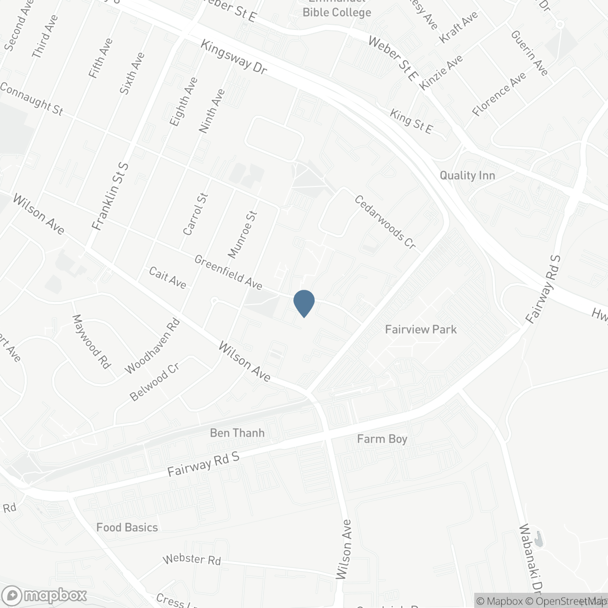 565 GREENFIELD Avenue Unit# 106, Kitchener, Ontario N2C 2P3